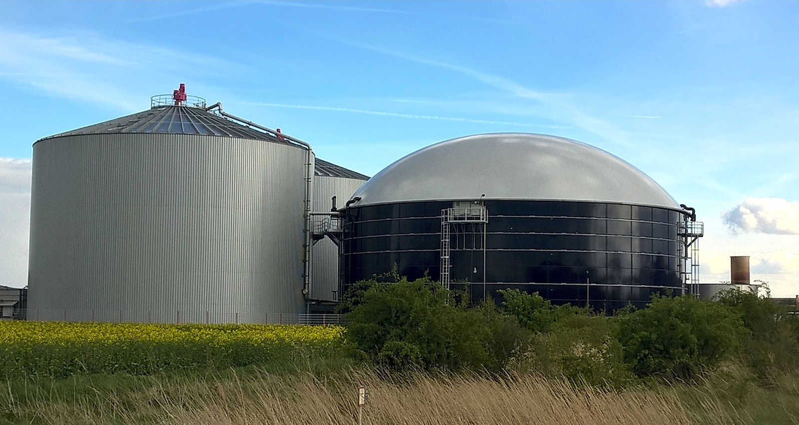 A biogas facility (Photo by Maxpixel.net (CC)
